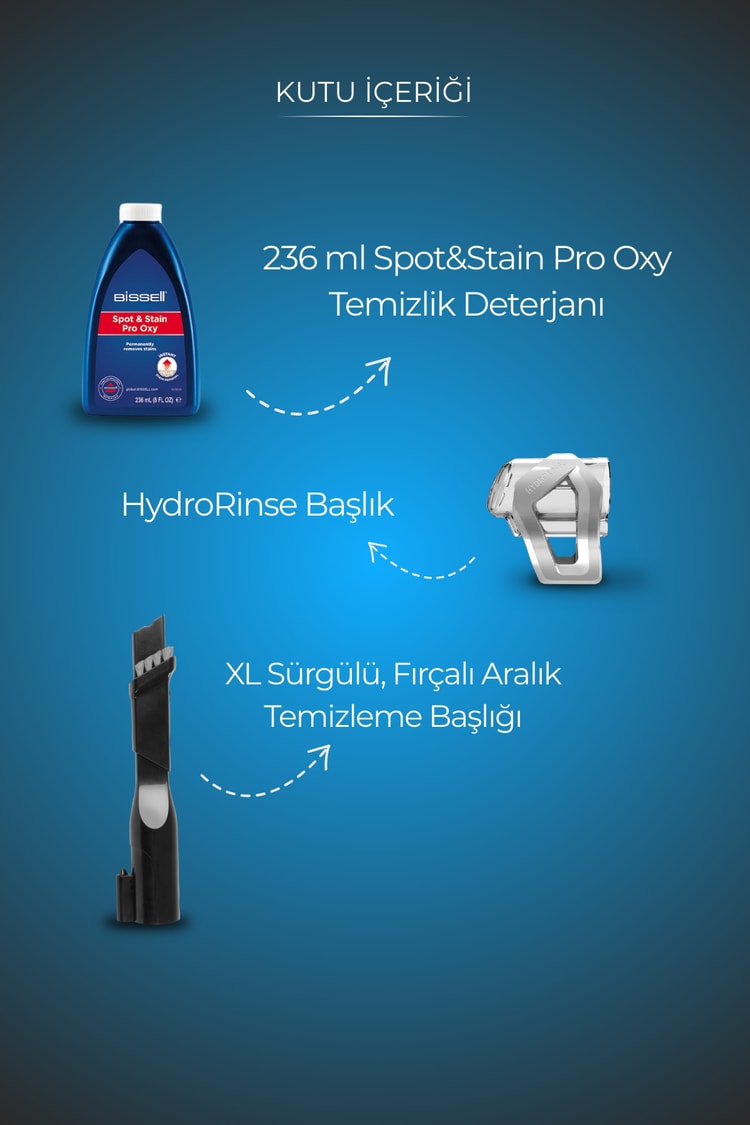 Bissell SpotClean Cordless Kablosuz Koltuk Yıkama ve Leke Çıkarma Makinesi