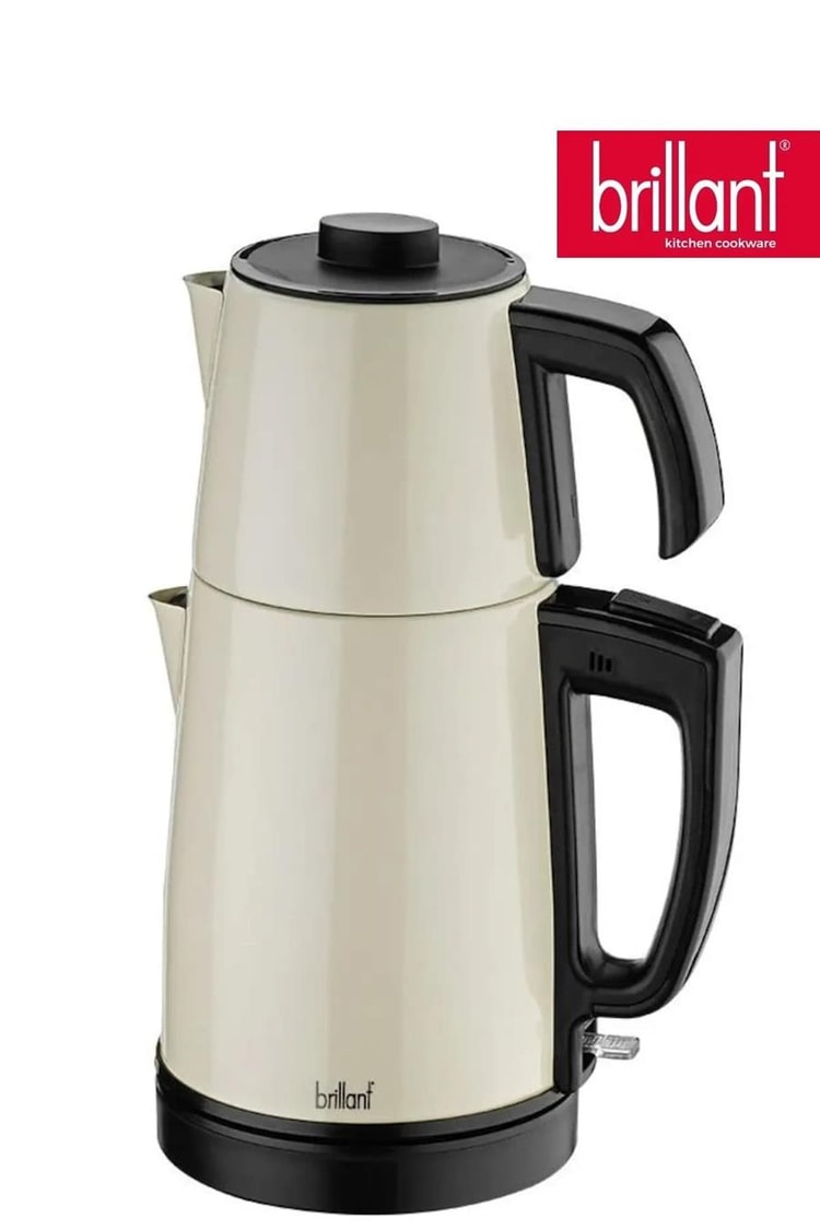 Brillant CS-5943 Çay Seti Navi Krem Elektrikli