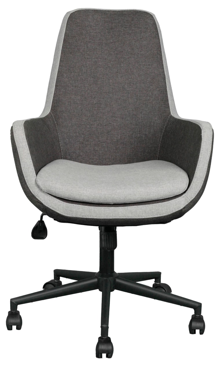 Bürocci Comfort Metal Ayaklı Ofis Koltuğu-İki Ton Gri-2244B1110