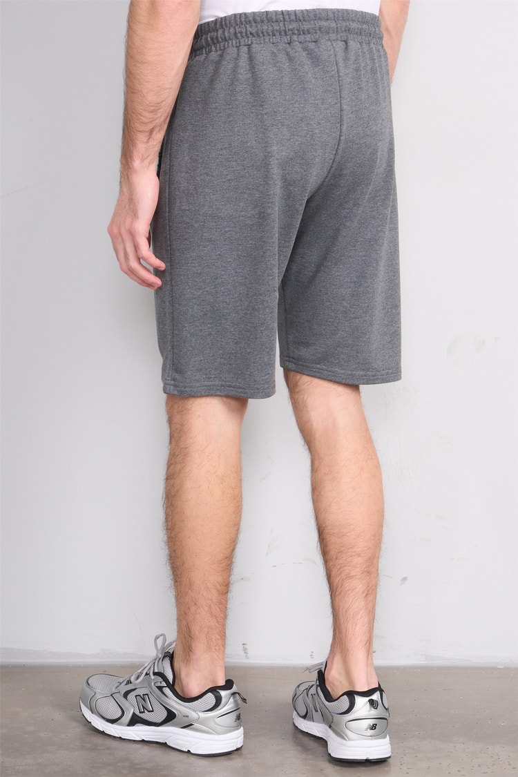 C.K Y26 1457 Mnt Antrasit Erkek Licrasız 2 İplik Short