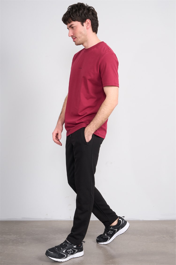 C.K Y26 7006 Mnt Siyah Erkek 3 İp Şardonsuz Eşofman Alt