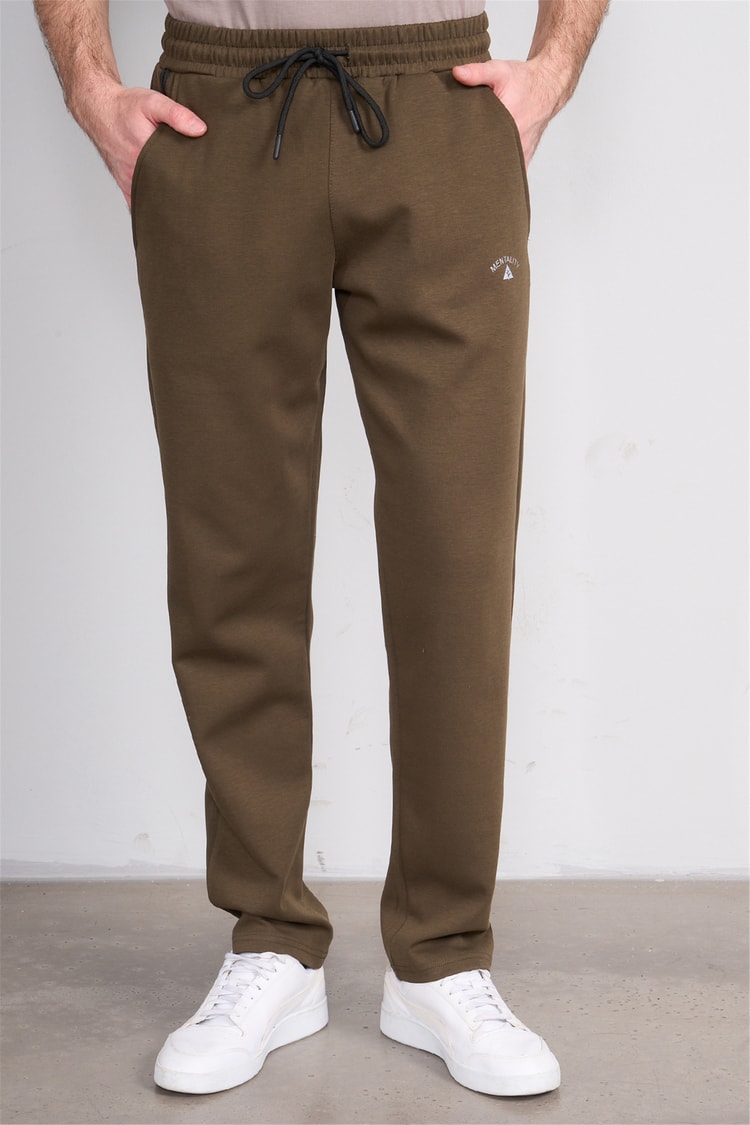 C.K Y26 1469 Mnt Haki Erkek Double Face Eşofman Alt