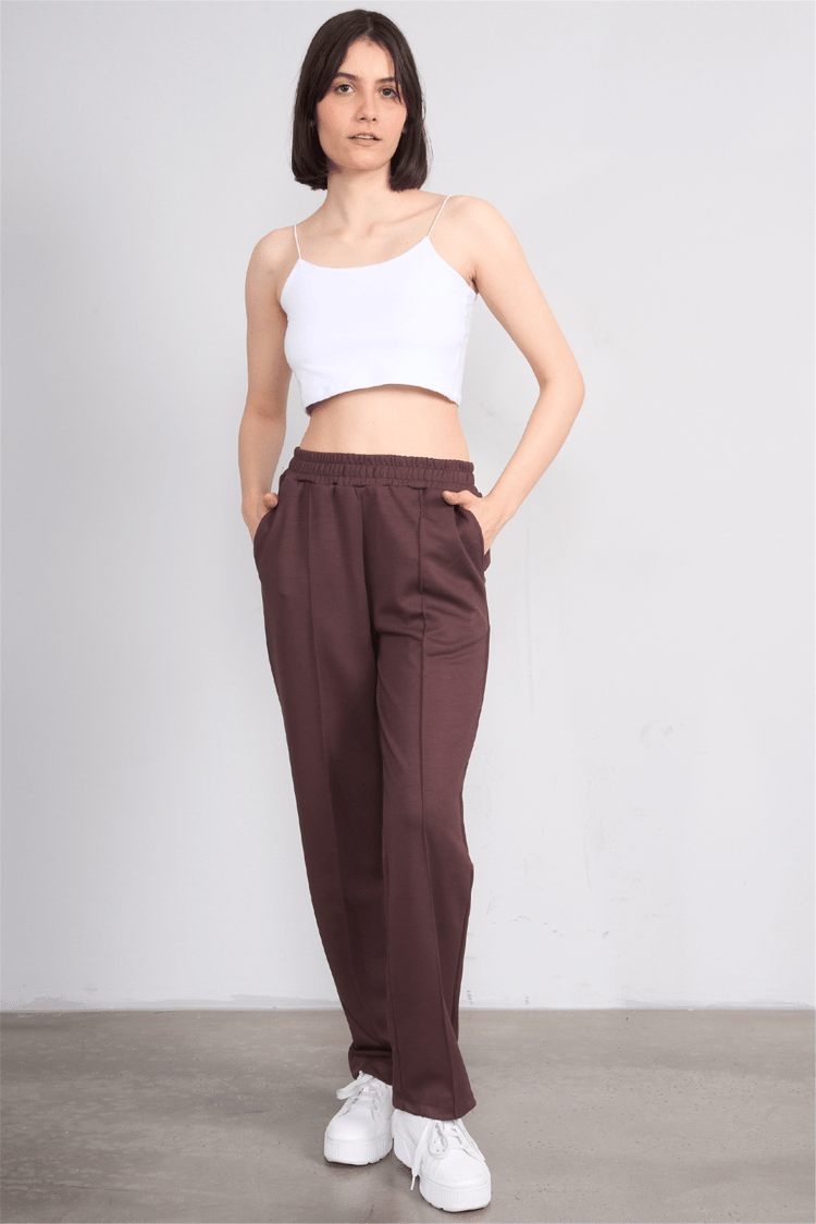 C.K Y26 8453 Fithit Byn Ip Askılı Penye Crop Atlet Beyaz