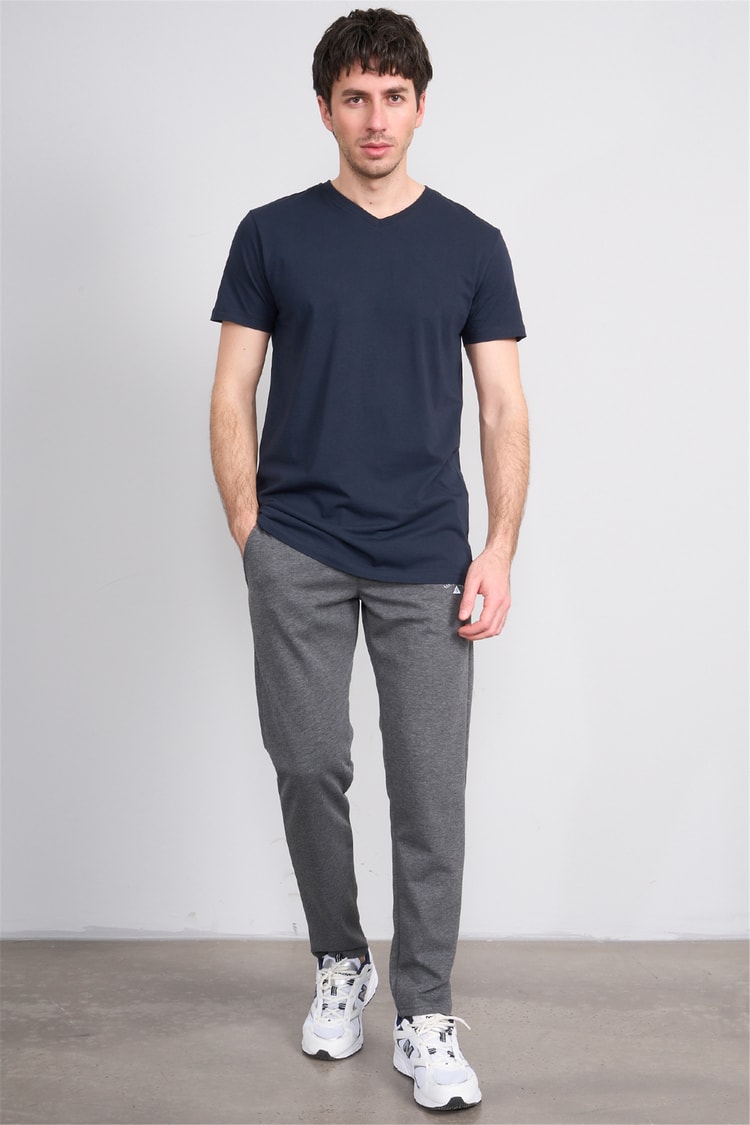 C.K Y26 1469 Mnt Antrasit Erkek Double Face Eşofman Alt