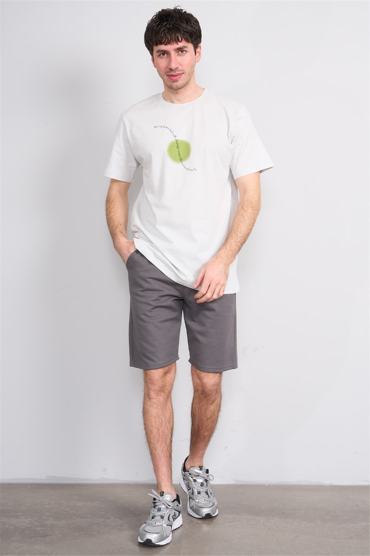 C.K Y26 1467 Mnt Antrasit Erkek Shot Pike Short