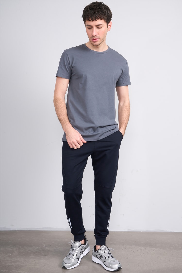 C.K Y26 7105 Mnt Lacivert Erkek Penye 2 İplik Eşofman Alt