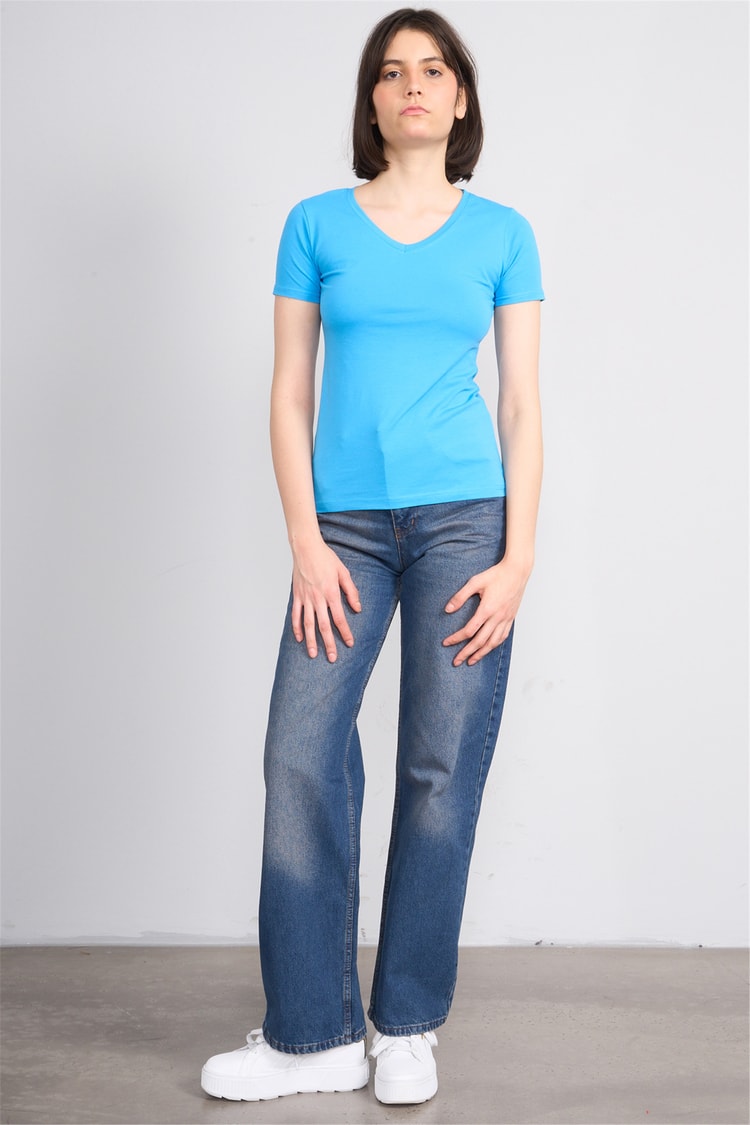 C.K Y26 8036 Pachie Byn V.Yk Basic T-shirt Saks