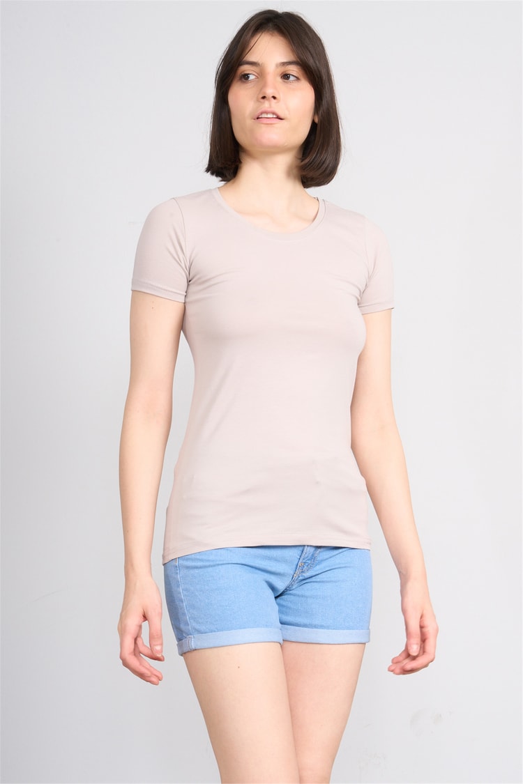 C.K Y26 8037 Pachie Byn B.Yk Basic T-shirt Tas