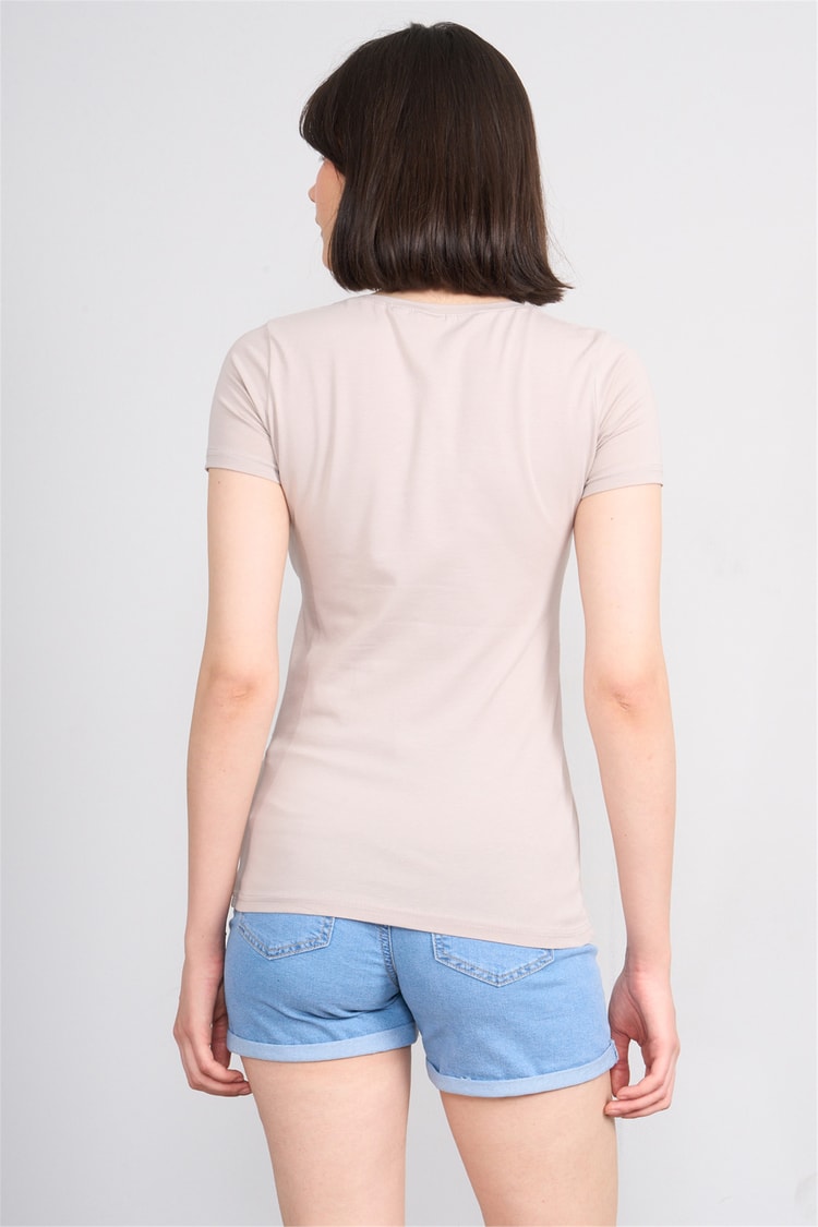 C.K Y26 8037 Pachie Byn B.Yk Basic T-shirt Tas
