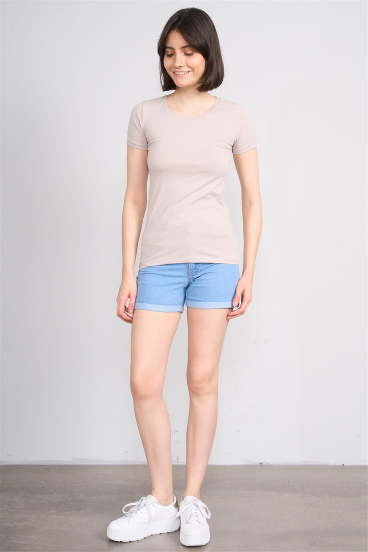 C.K Y26 8037 Pachie Byn B.Yk Basic T-shirt Tas