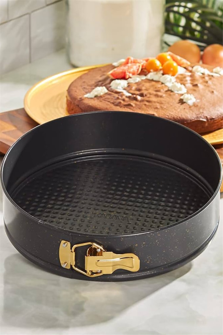 CETCOOK 26 cm Kelepçeli Kek Kalıbı 2 Kahve
