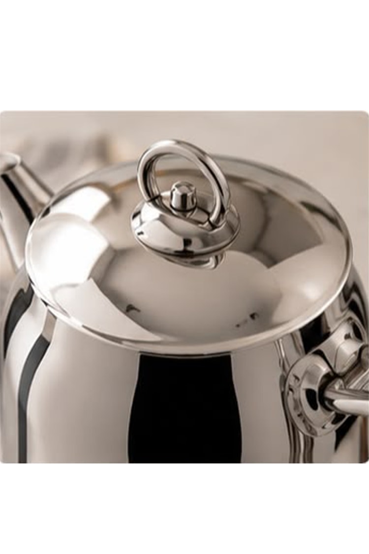 CETCOOK Elit Metal Kulp Orta Boy Çaydanlık