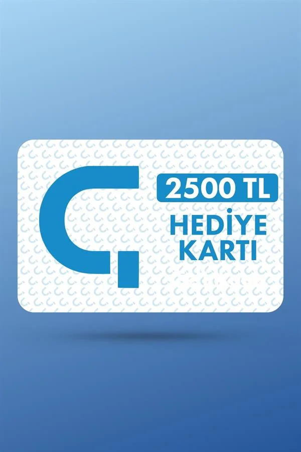 Çetinkaya 2500 TL Değerinde Hediye Kartı (Giyim ve Market Ürünlerinde Geçerli)