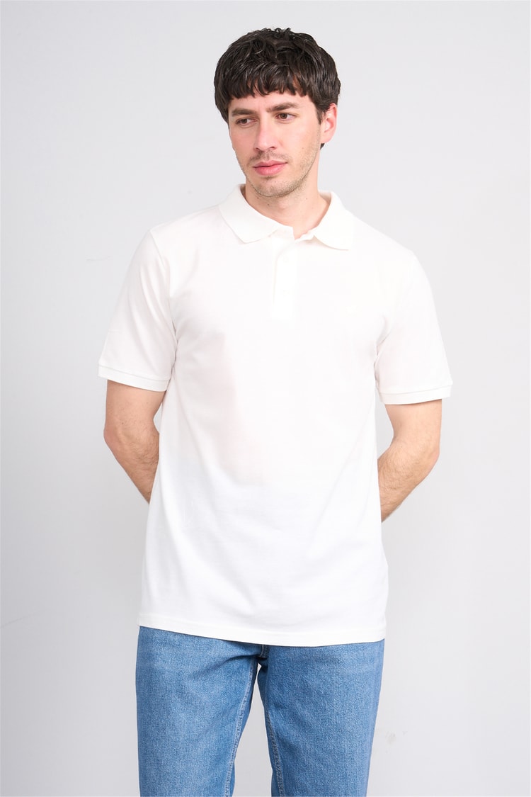 Çetinkaya Chester Polo 2742 Polo Yaka Regular Pike T-shirt Krem