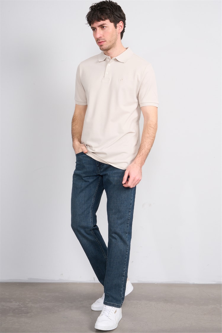 Çetinkaya Chester Polo 2742 Polo Yaka Regular Pike T-shirt Vizon