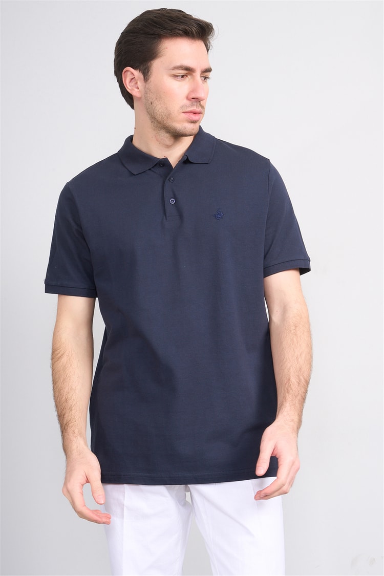 Çetinkaya Chester Polo 2742 Polo Yaka Regular Pike T-shirt Lacivert
