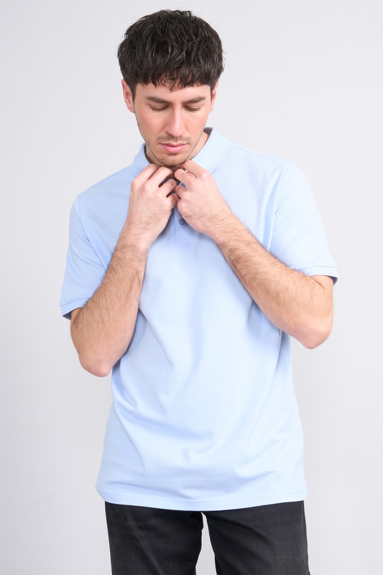 Çetinkaya Chester Polo 2742 Polo Yaka Regular Pike T-shirt Bebe Mavi