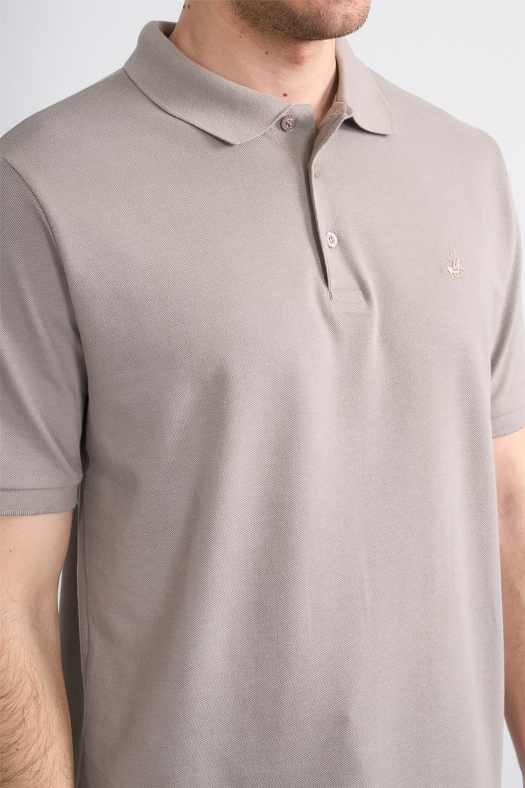 Çetinkaya Chester Polo 2742 Polo Yaka Regular Pike T-shirt Koyu Vizon