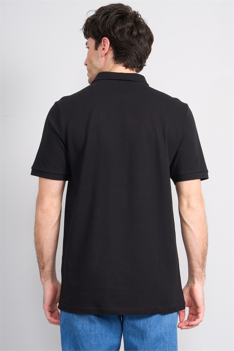 Çetinkaya Chester Polo 2742 Polo Yaka Regular Pike T-shirt Siyah