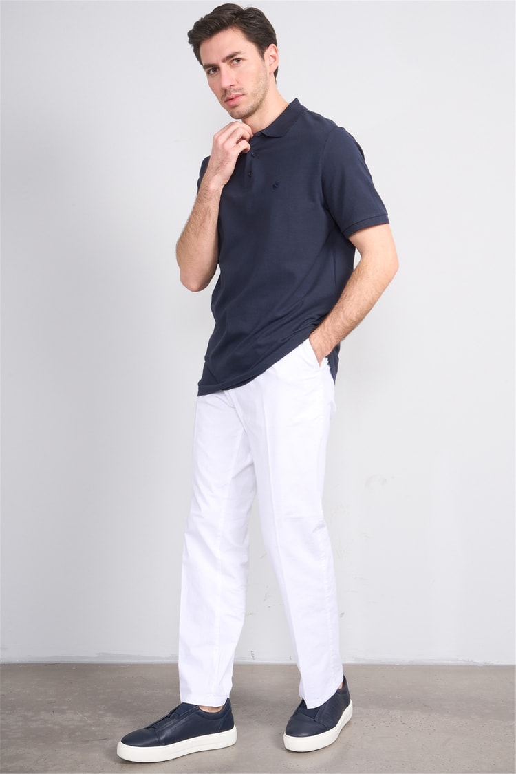 Çetinkaya Chester Polo 2742 Polo Yaka Regular Pike T-shirt Lacivert