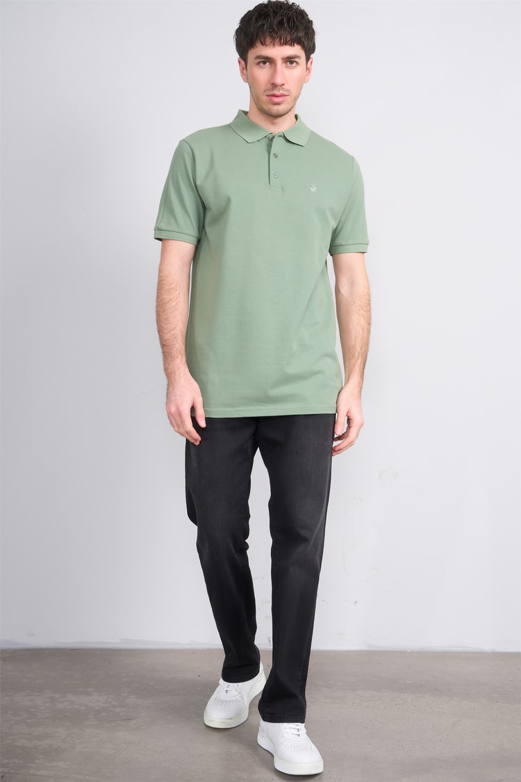 Çetinkaya Chester Polo 2742 Polo Yaka Regular Pike T-shirt Haki