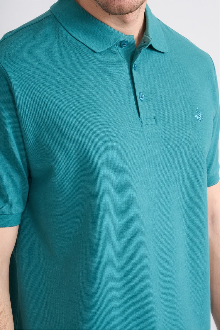 Çetinkaya Chester Polo 2742 Polo Yaka Regular Pike T-shirt Petrol