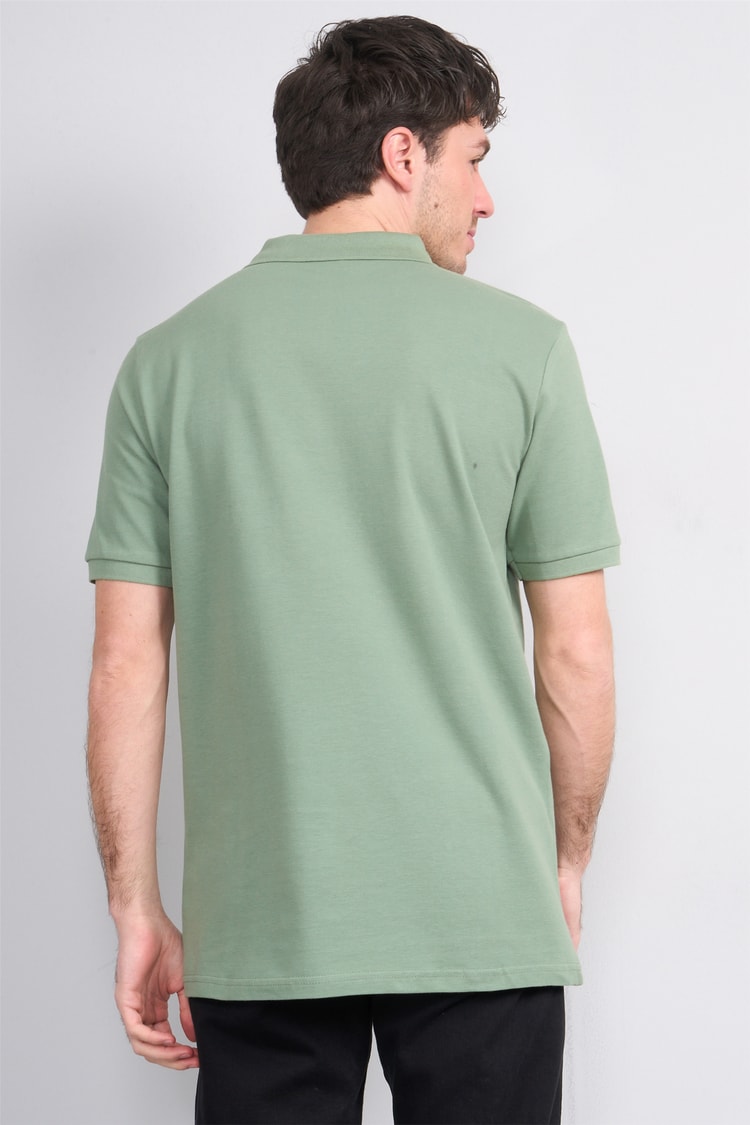 Çetinkaya Chester Polo 2742 Polo Yaka Regular Pike T-shirt Haki