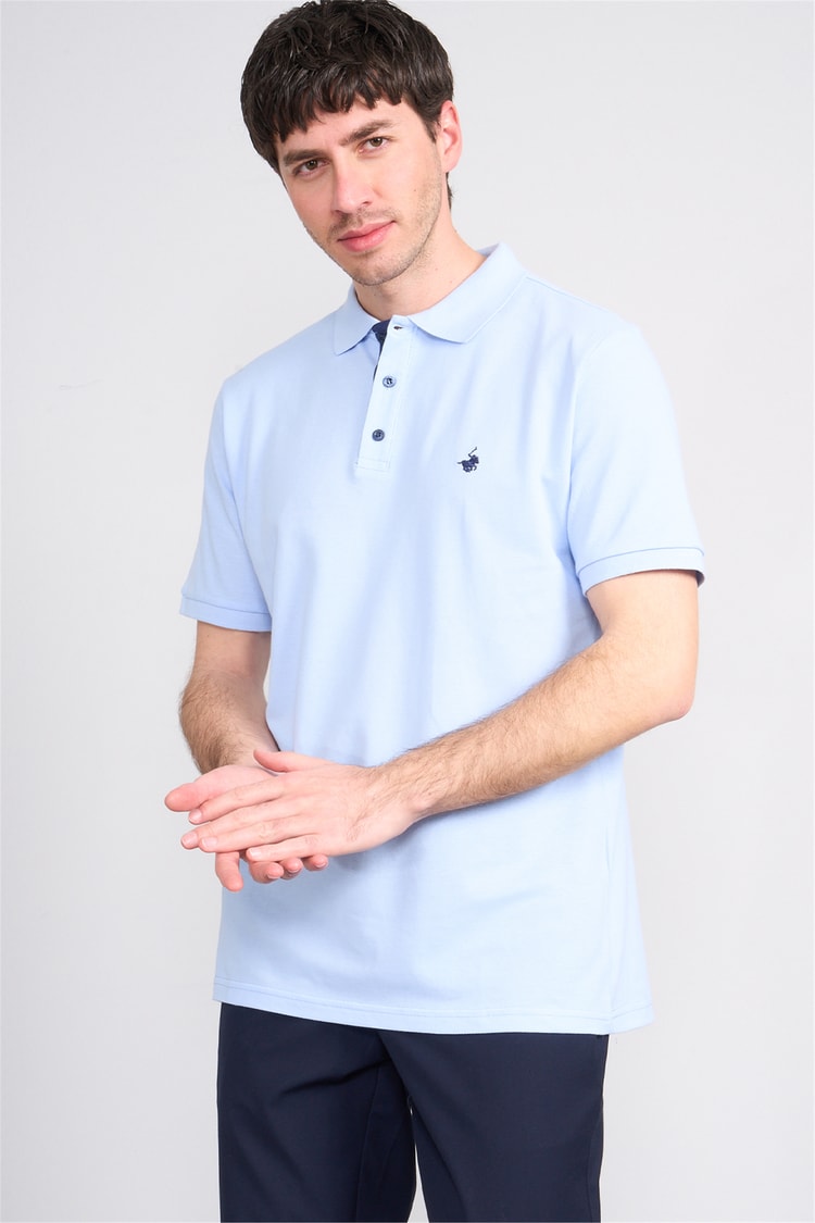 Çetinkaya Chester Polo 3047 Polo Yaka Regular Pike T-shirt Bebe Mavi