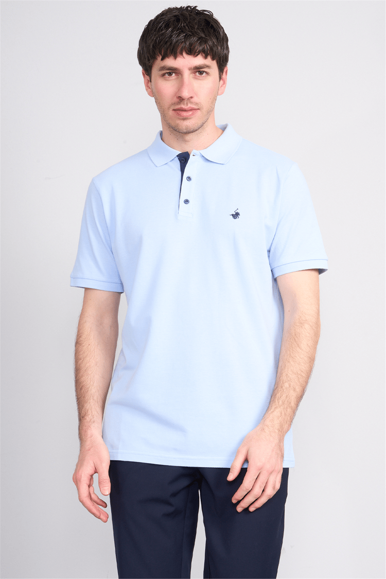 Çetinkaya Chester Polo 3047 Polo Yaka Regular Pike T-shirt Bebe Mavi