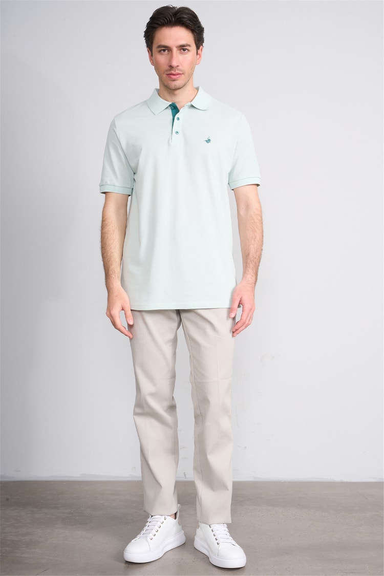 Çetinkaya Chester Polo 3047 Polo Yaka Regular Pike T-shirt Çağla