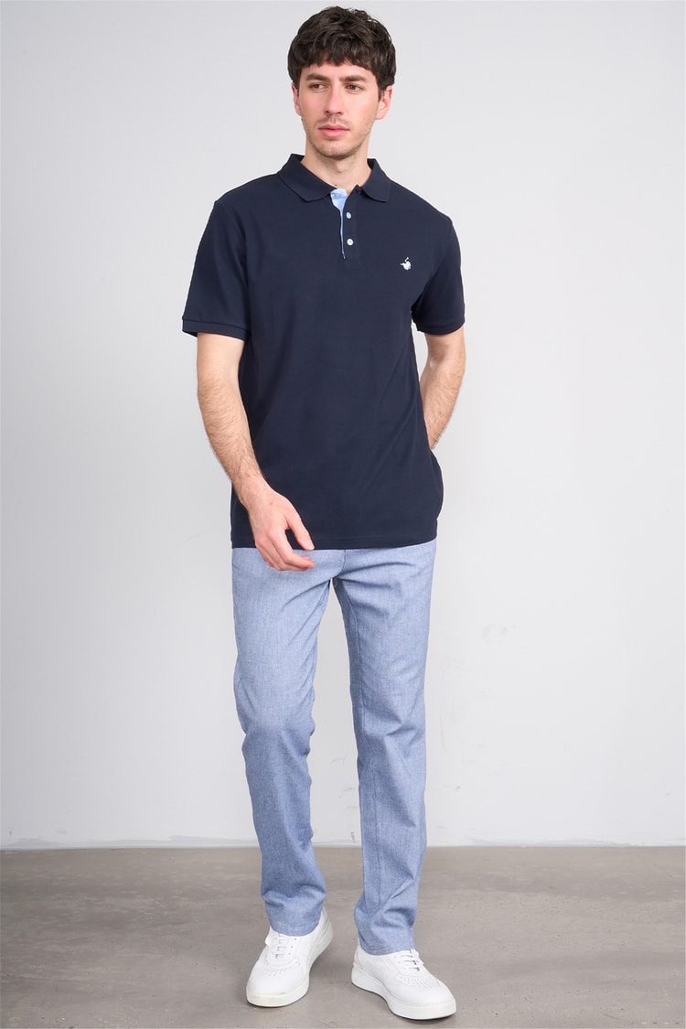 Çetinkaya Chester Polo 3047 Polo Yaka Regular Pike T-shirt Lacivert