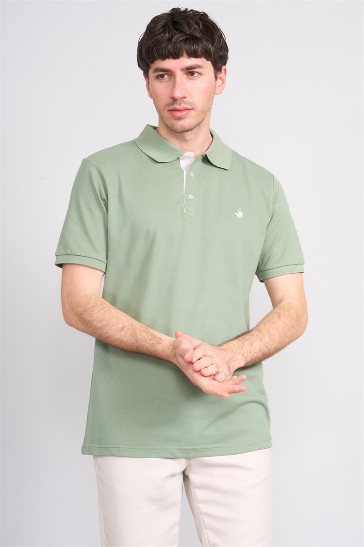 Çetinkaya Chester Polo 3047 Polo Yaka Regular Pike T-shirt Haki