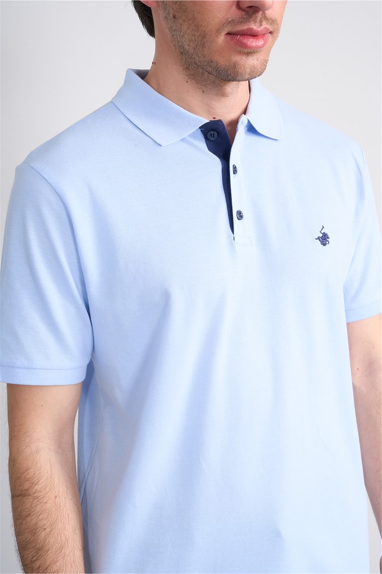 Çetinkaya Chester Polo 3047 Polo Yaka Regular Pike T-shirt Bebe Mavi
