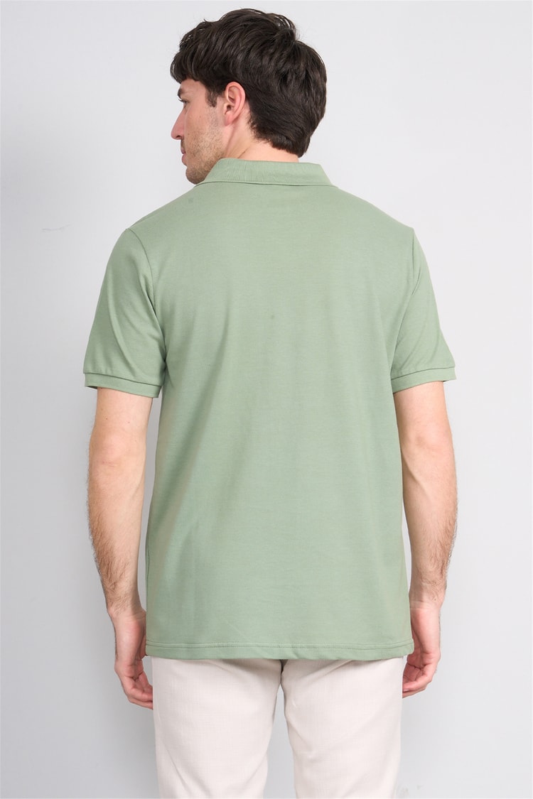 Çetinkaya Chester Polo 3047 Polo Yaka Regular Pike T-shirt Haki