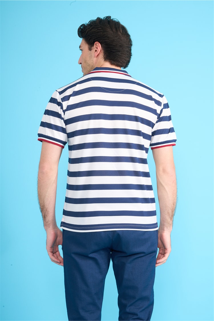 Çetinkaya Chester Polo 4738 Polo Yaka Regular Pike T-shirt Lacivert
