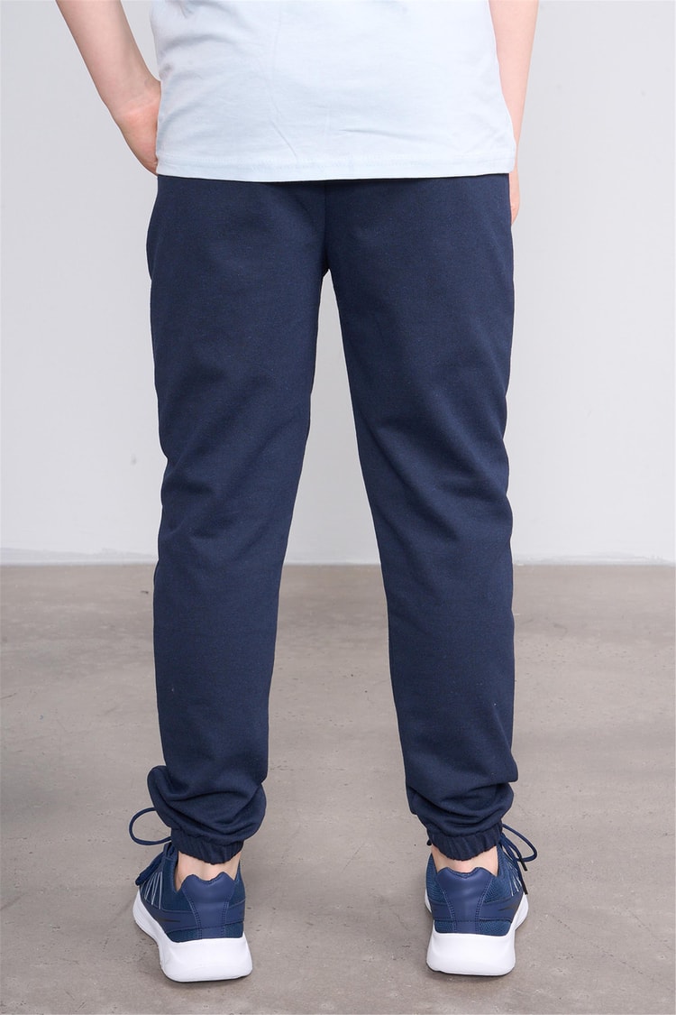 Çetinkaya FitClub 33411 Unisex 2 İplik Rejenere Eşofman Alt Lacivert 4-12 Yaş