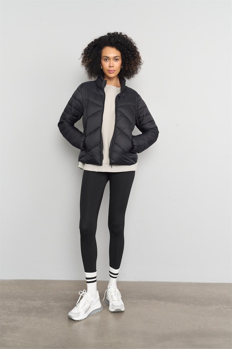 Çetinkaya Fithit 8128 Kadın Bisiklet Yaka 3 İplik Şardonlu Basic Sweatshirt Vizon