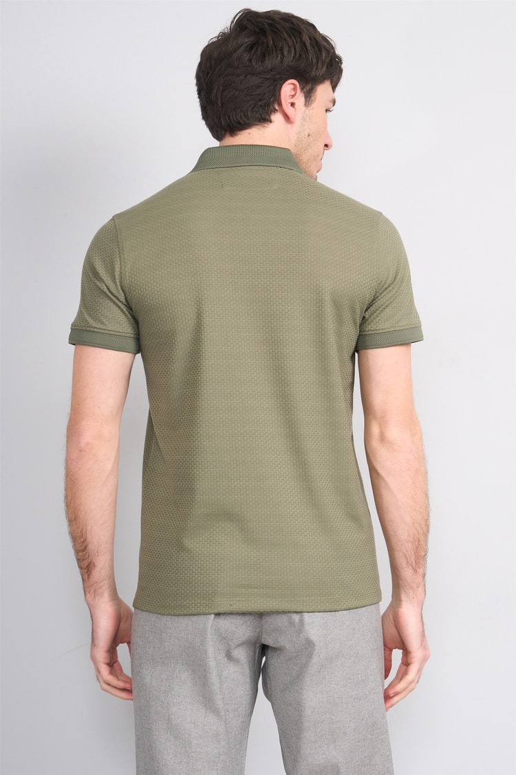 Çetinkaya Mentality 4549 Polo Yaka Regular Modelli T-shirt Haki