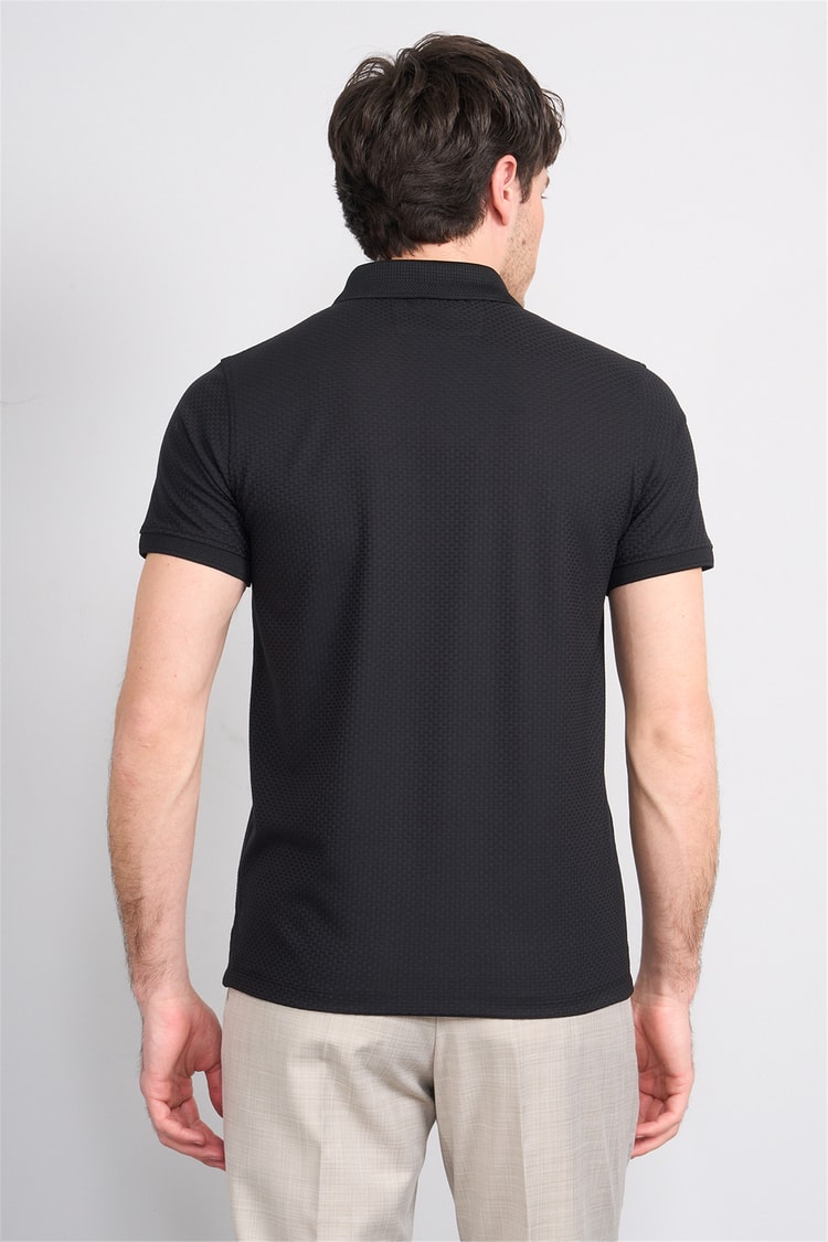 Çetinkaya Mentality 4598 Polo Yaka Regular Modelli T-shirt İndigo