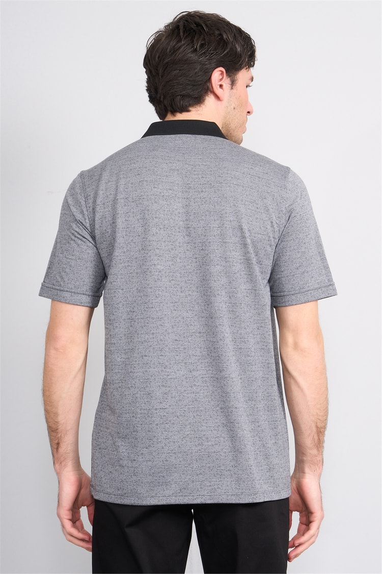 Çetinkaya Mentality 4626 Polo Yaka Regular Modelli T-shirt Siyah