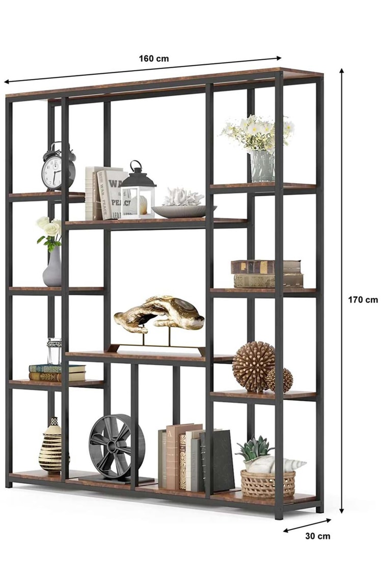 Deconode Charm Kitaplık Kahverengi DN1055K