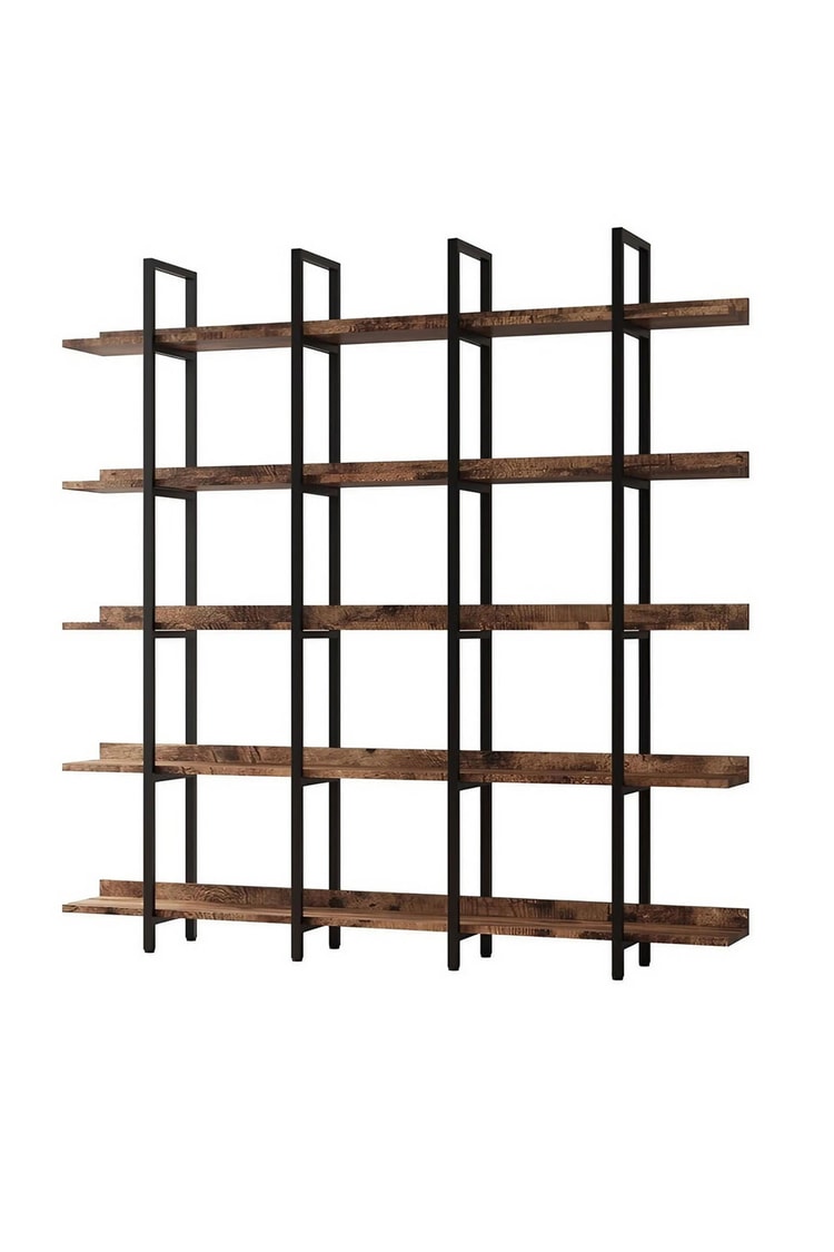 Deconode Loft Kitaplık Kahverengi DN1074K