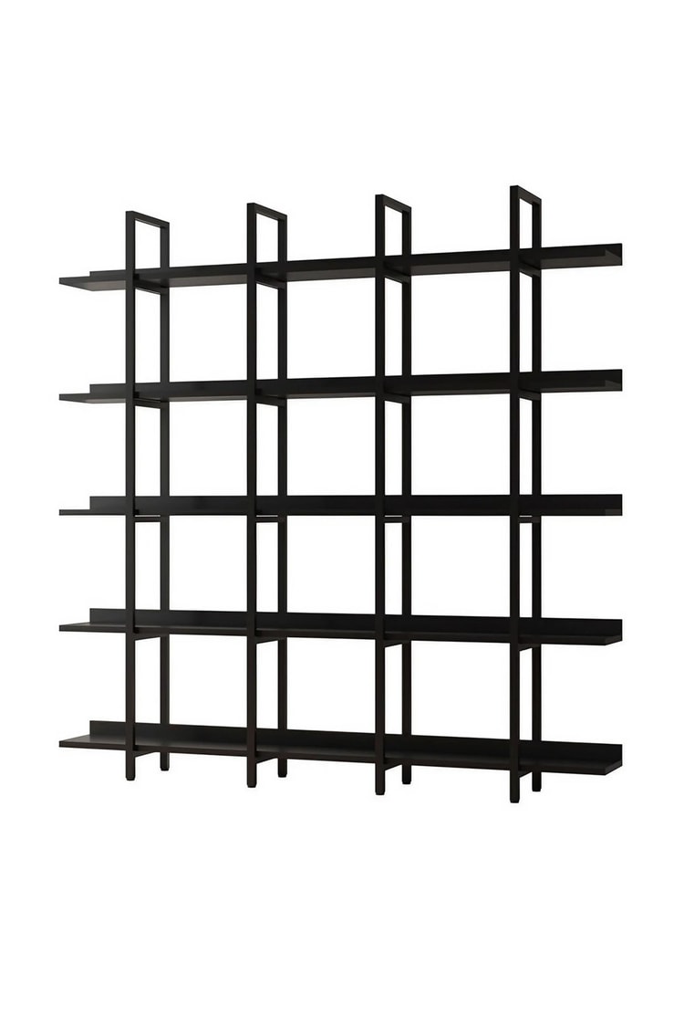 Deconode Loft Kitaplık Siyah DN1074S