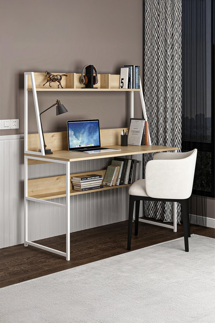 Deconode Majestic Çalışma Masası Çam DN1084C