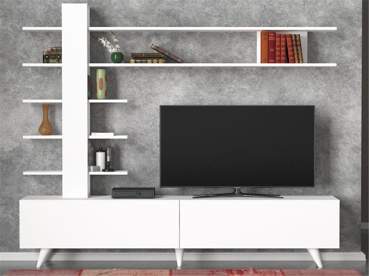 Dekorister Aleyna Tv Ünitesi Beyaz
