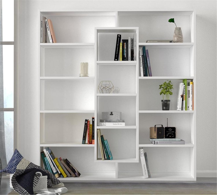 Dekorister Ample Kitaplıkk Beyaz