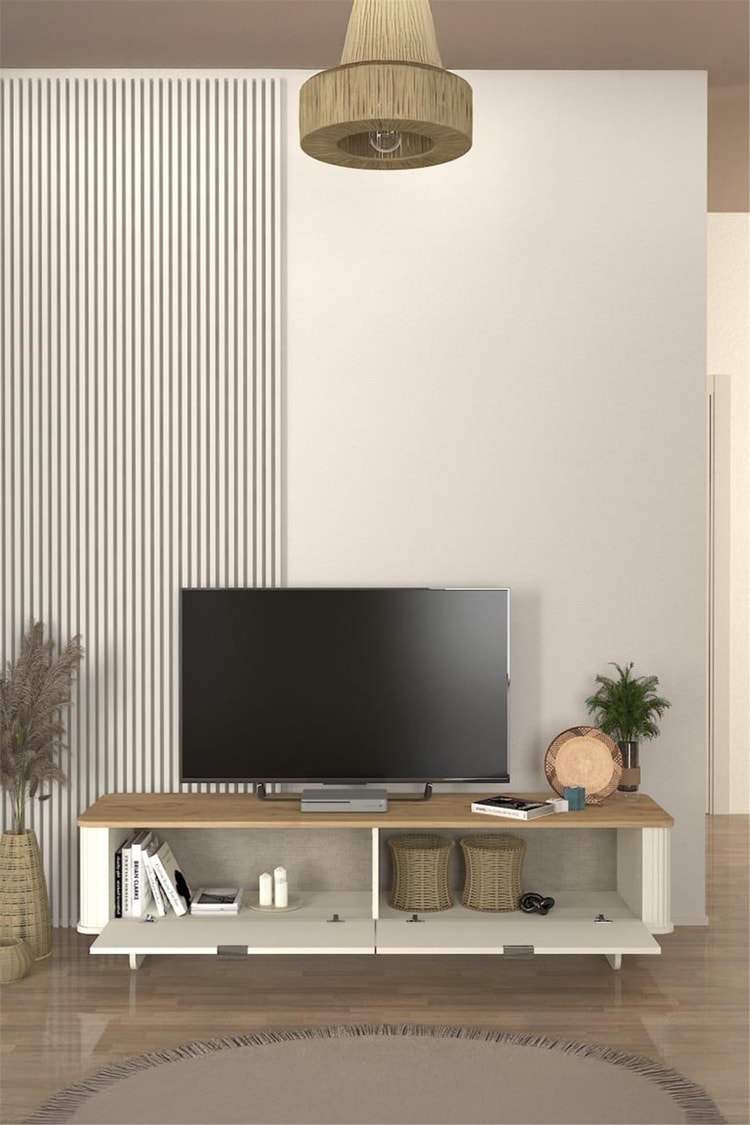 Dekorister Bohema Tv Sehpası Aytaşı - Sepet 180cm