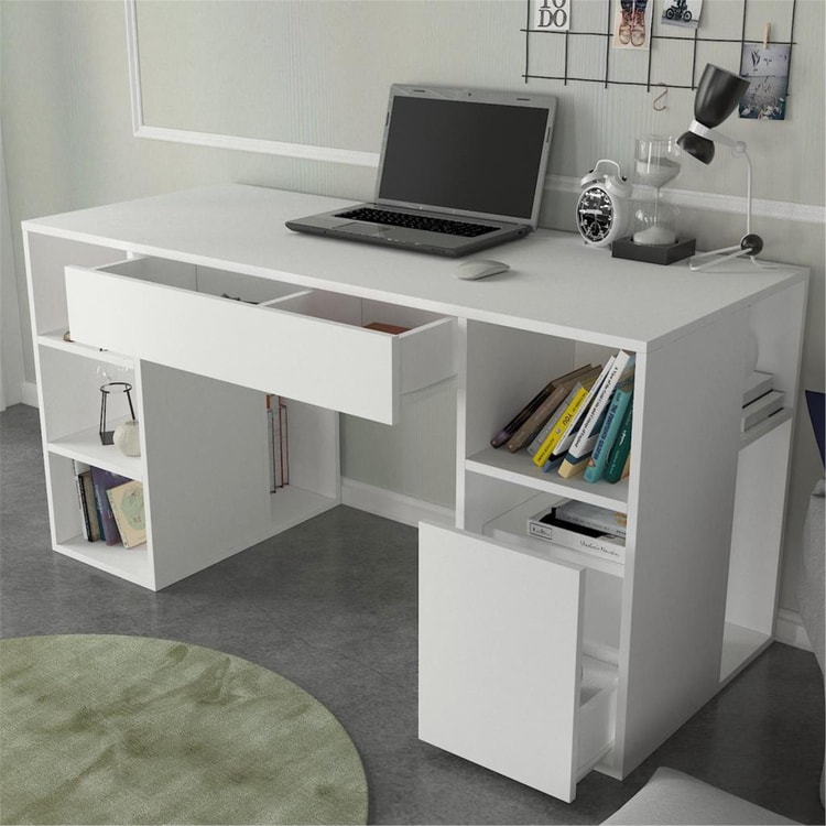 Dekorister Diamond Çalışma Masası Beyaz
