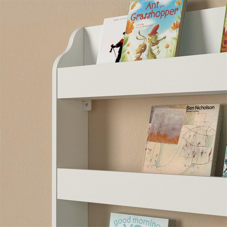 Dekorister Drama Montessori Kitaplık Beyaz