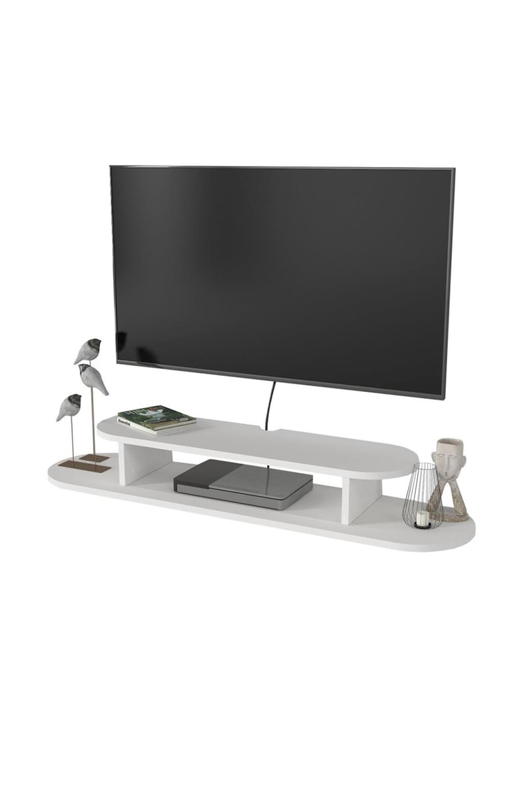Dekorister Koza Tv Sehpası Beyaz 120 cm